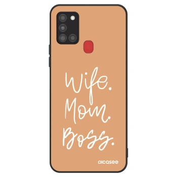 Obal pre Samsung Galaxy A21s - Boss Mama