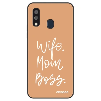 Obal pre Samsung Galaxy A40 A405F - Boss Mama