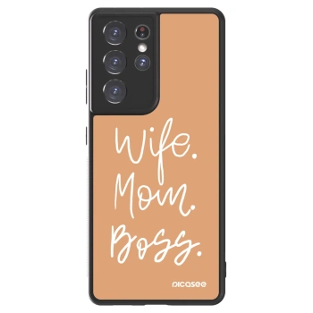 Obal pre Samsung Galaxy S21 Ultra 5G G998B - Boss Mama