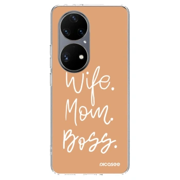 Obal pre Huawei P50 - Boss Mama