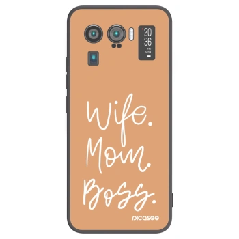 Picasee silikónový čierny obal pre Xiaomi Mi 11 Ultra - Boss Mama