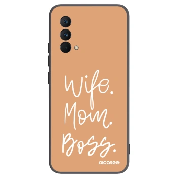Picasee silikónový čierny obal pre Realme GT Master Edition 5G - Boss Mama