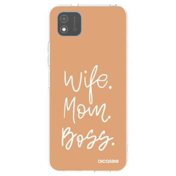 Picasee silikónový prehľadný obal pre Realme C11 (2021) - Boss Mama