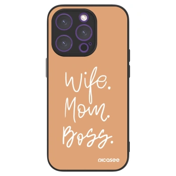Picasee ULTIMATE CASE MagSafe pro Apple iPhone 14 Pro - Boss Mama