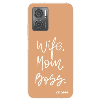 Picasee silikónový prehľadný obal pre Xiaomi Redmi 10 5G - Boss Mama