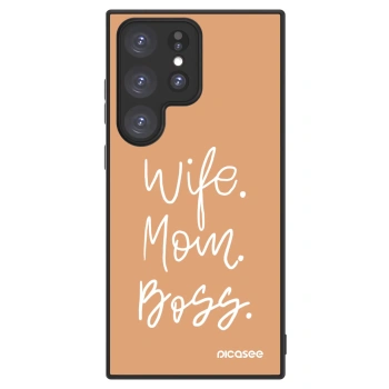 Picasee ULTIMATE CASE pro Samsung Galaxy S23 Ultra 5G - Boss Mama