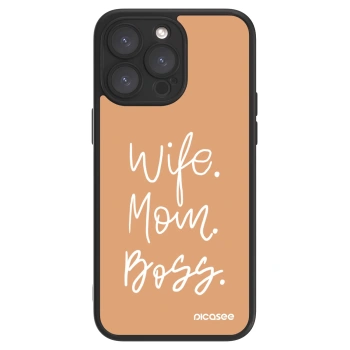 Picasee ULTIMATE CASE MagSafe pro Apple iPhone 15 Pro Max - Boss Mama