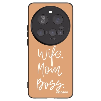 Picasee silikónový čierny obal pre Xiaomi 15 Ultra - Boss Mama