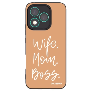 Picasee silikónový čierny obal pre Honor 400 Lite 5G - Boss Mama