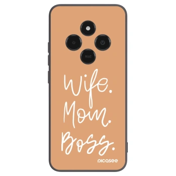 Picasee silikónový čierny obal pre Xiaomi Poco C75 - Boss Mama