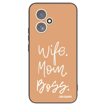 Picasee silikónový čierny obal pre Honor 400 5G - Boss Mama