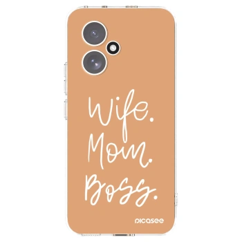 Picasee silikónový prehľadný obal pre Honor 400 5G - Boss Mama