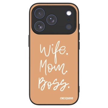 Picasee ULTIMATE CASE MagSafe pro Apple iPhone 17 Pro - Boss Mama