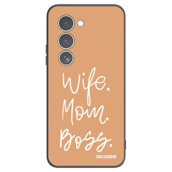 Picasee silikónový čierny obal pre Xiaomi Redmi 15 5G - Boss Mama
