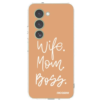 Picasee silikónový prehľadný obal pre Xiaomi Redmi 15 5G - Boss Mama