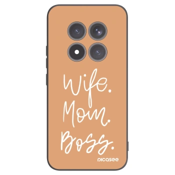 Picasee silikónový čierny obal pre Xiaomi Redmi Note 15 Pro+ - Boss Mama