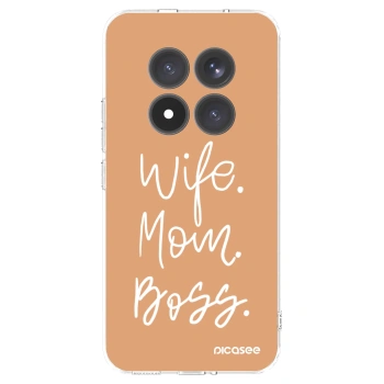 Picasee silikónový prehľadný obal pre Xiaomi Redmi Note 15 Pro+ - Boss Mama