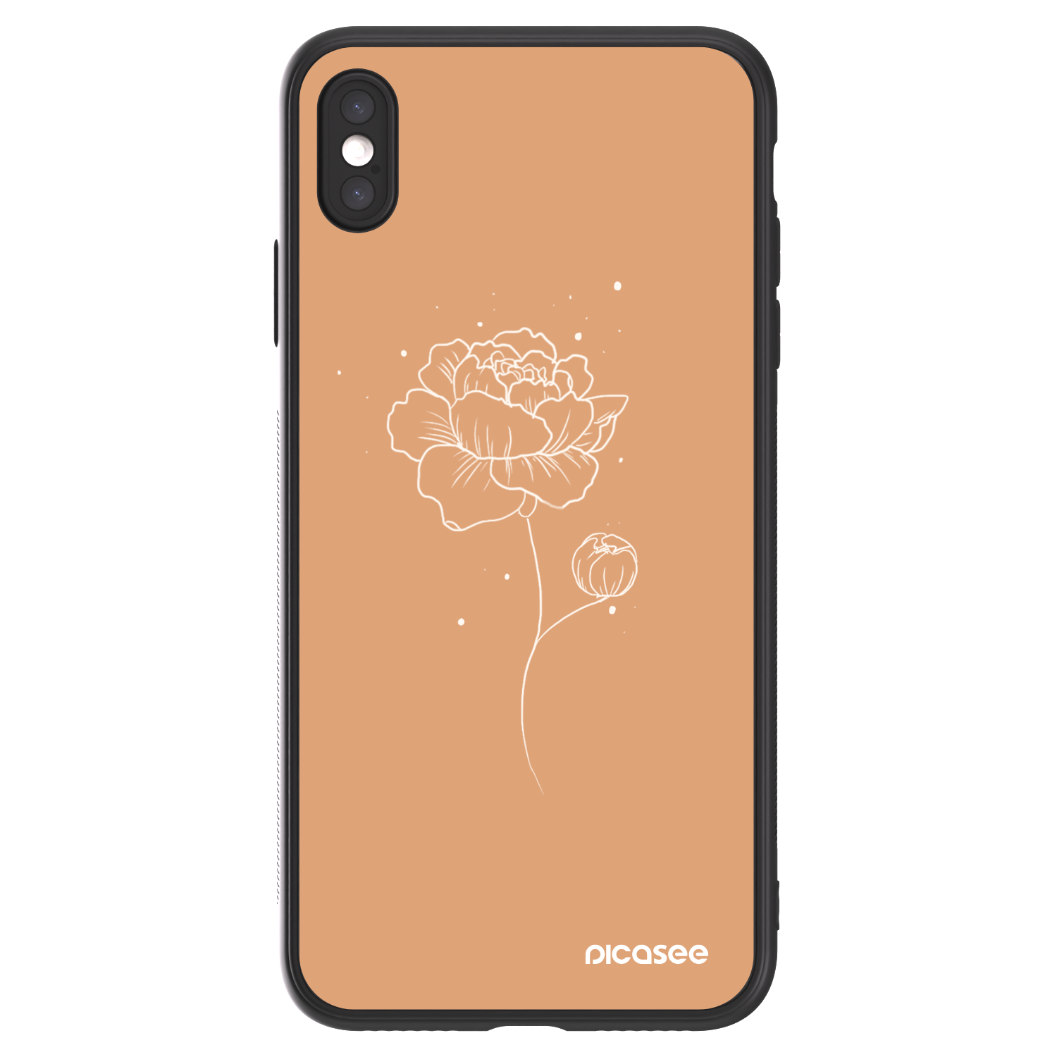 Picasee ULTIMATE CASE pro Apple iPhone XS Max - Peonies