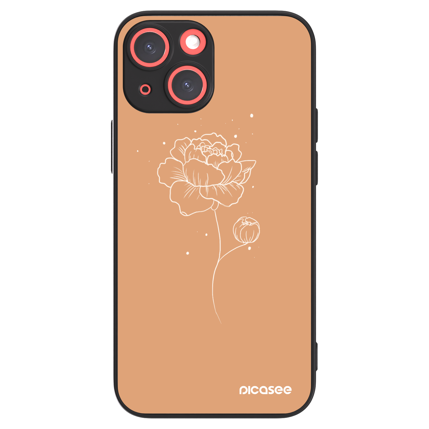 Picasee ULTIMATE CASE pro Apple iPhone 13 mini - Peonies