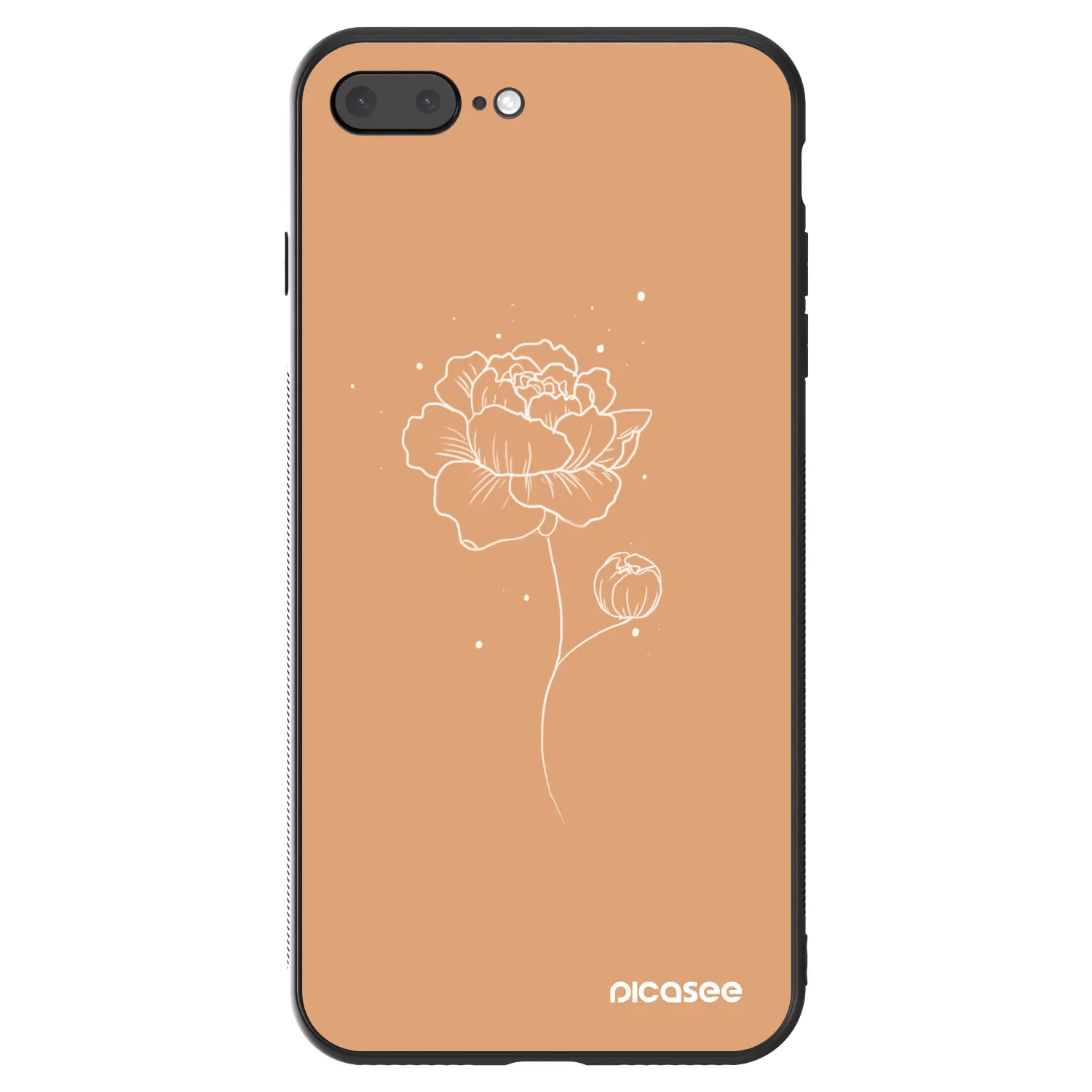 Picasee ULTIMATE CASE pro Apple iPhone 8 Plus - Peonies