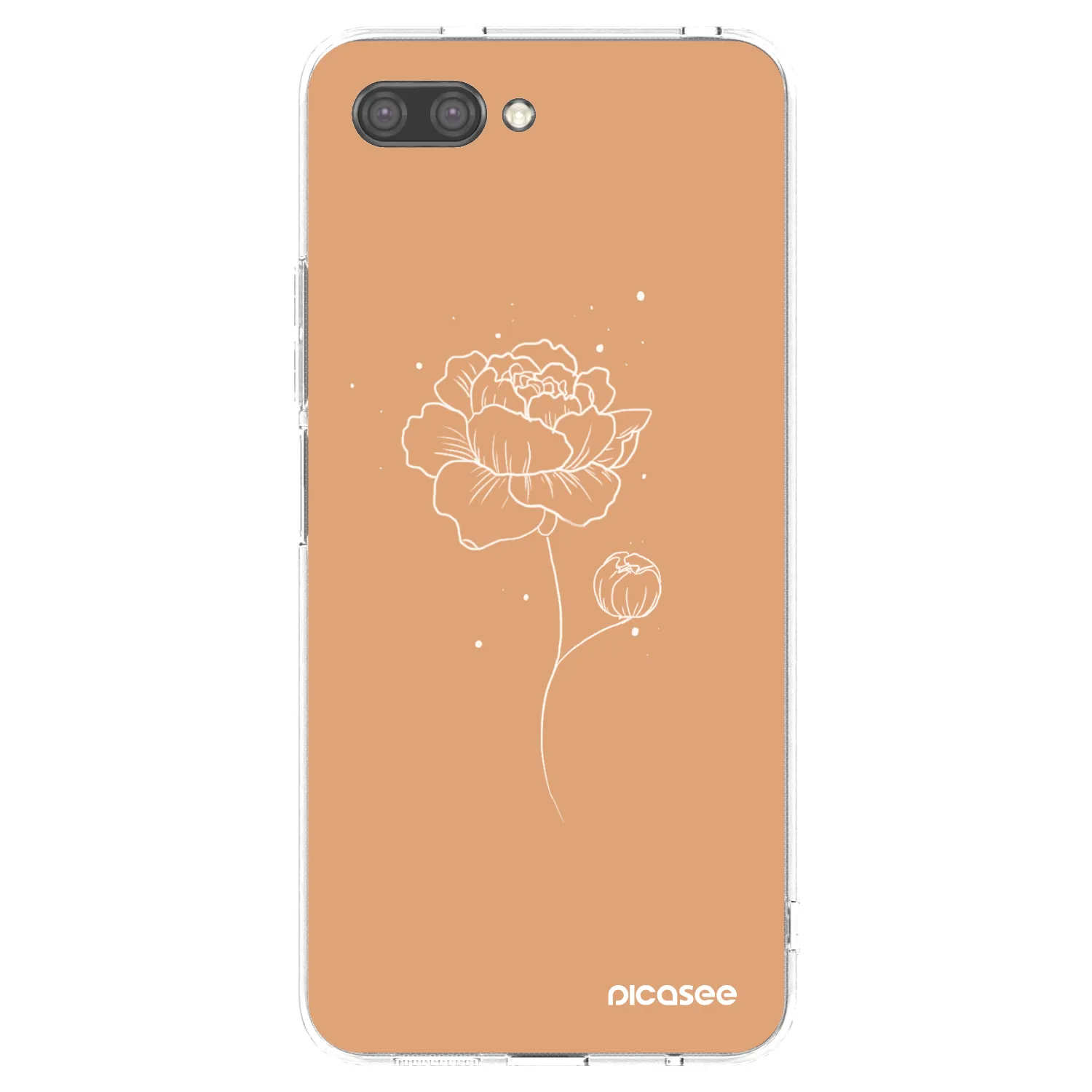 Picasee silikónový prehľadný obal pre Honor 10 - Peonies