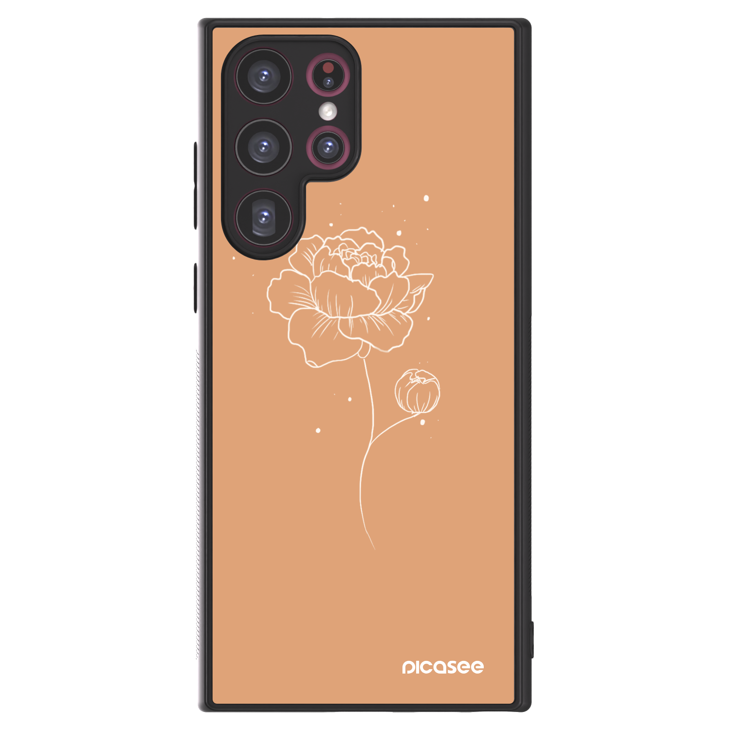 Picasee ULTIMATE CASE pro Samsung Galaxy S22 Ultra 5G - Peonies