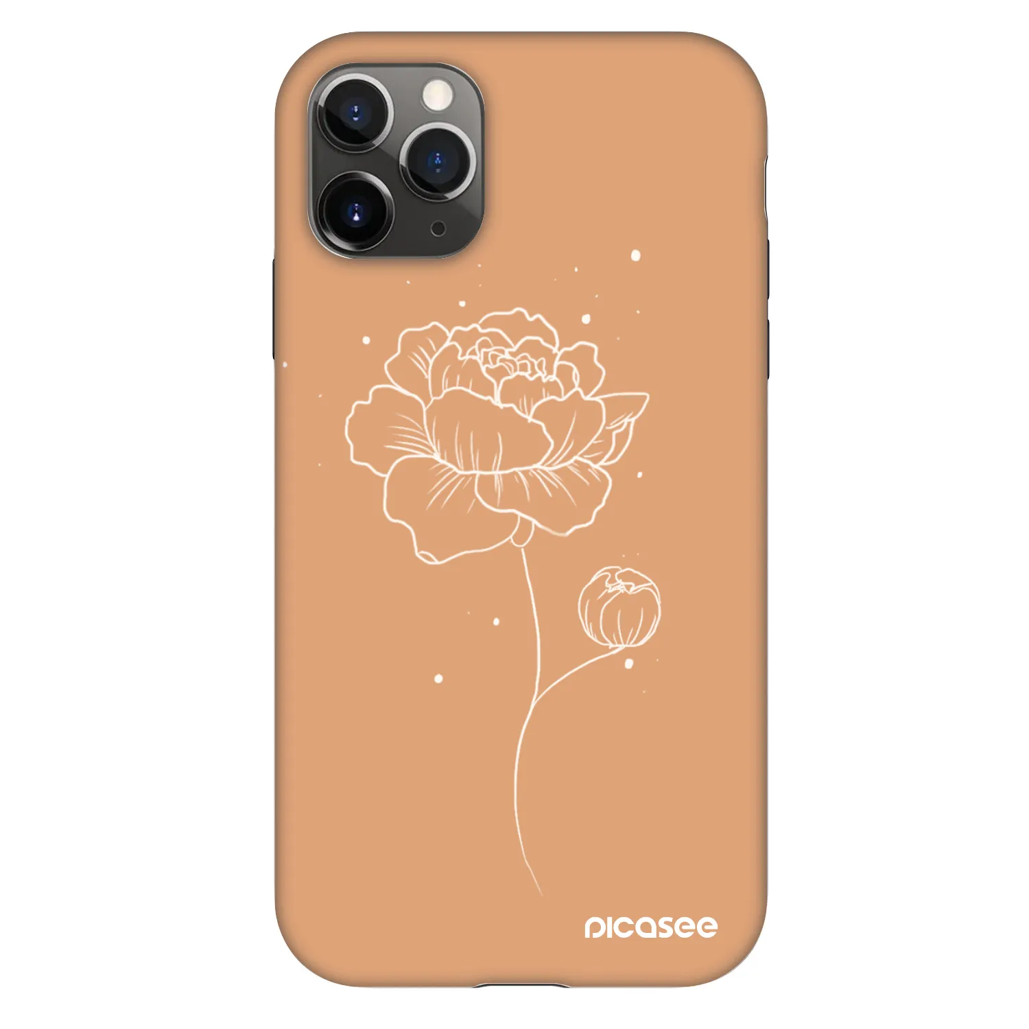 Picasee Fashion Case pre Apple iPhone 11 Pro - Peonies