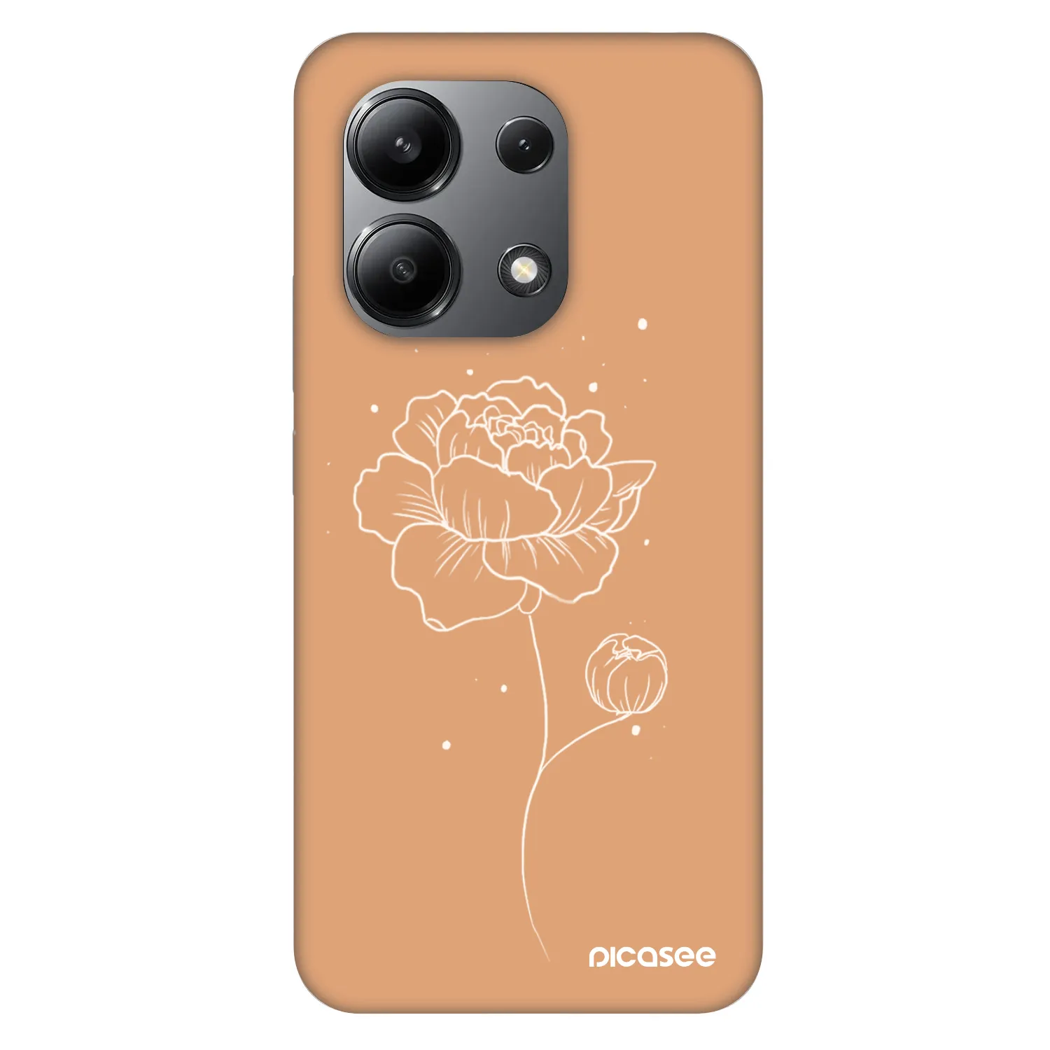 Picasee Fashion Case pre Xiaomi Redmi Note 13 4G - Peonies