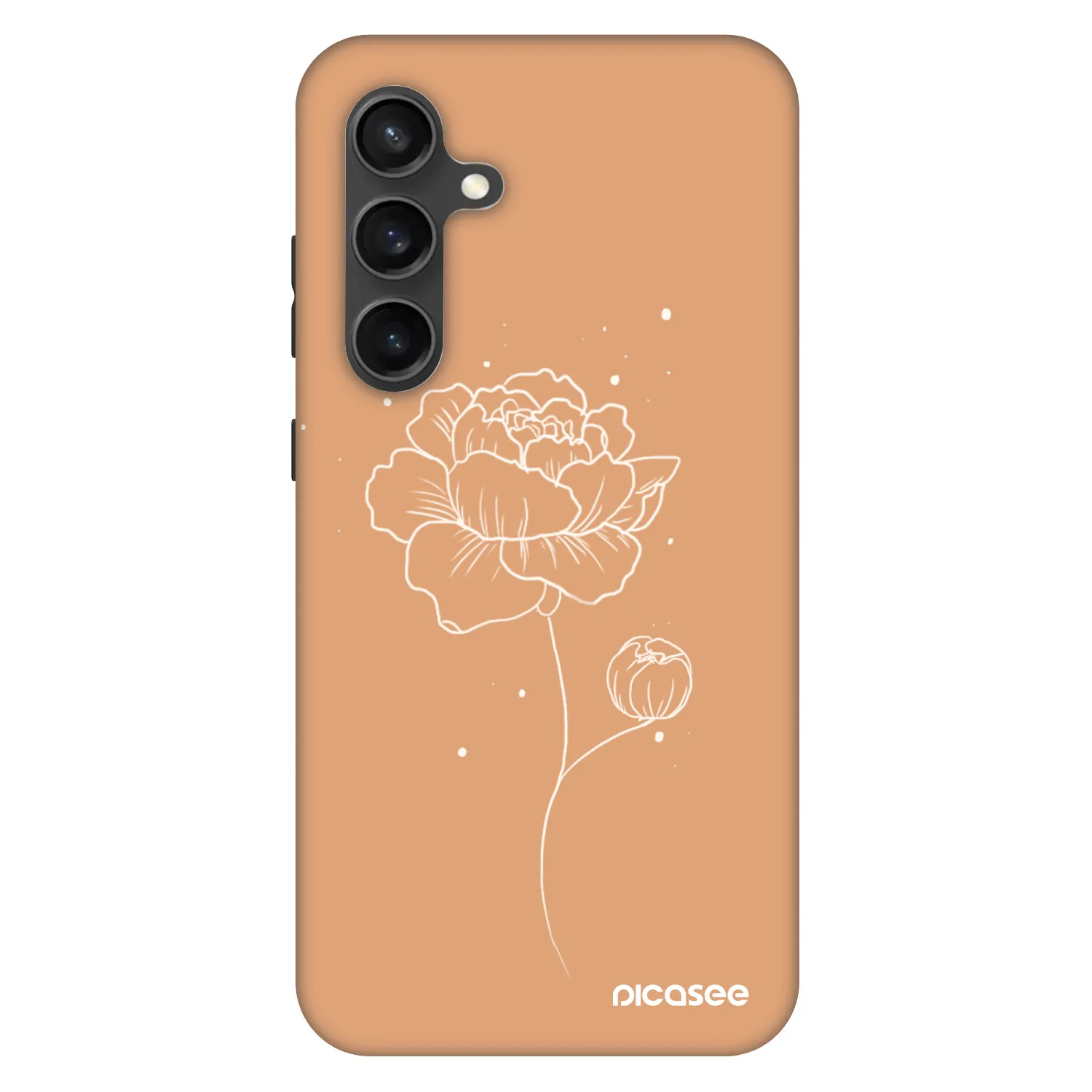 Picasee Fashion Case pre Samsung Galaxy S24 FE S721B - Peonies