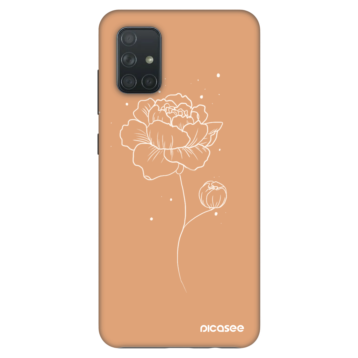 Picasee Fashion Case pre Samsung Galaxy A71 A715F - Peonies