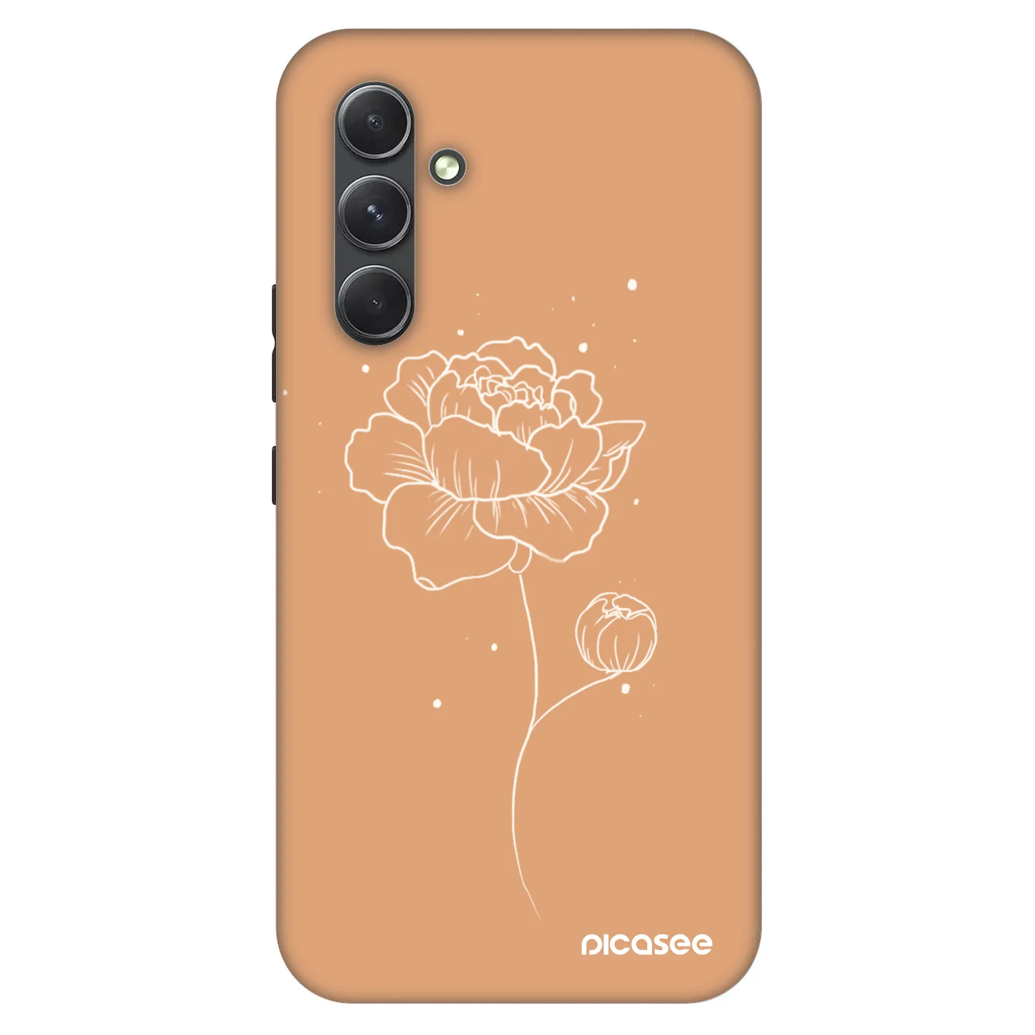 Picasee Fashion Case pre Samsung Galaxy A54 5G A546B - Peonies