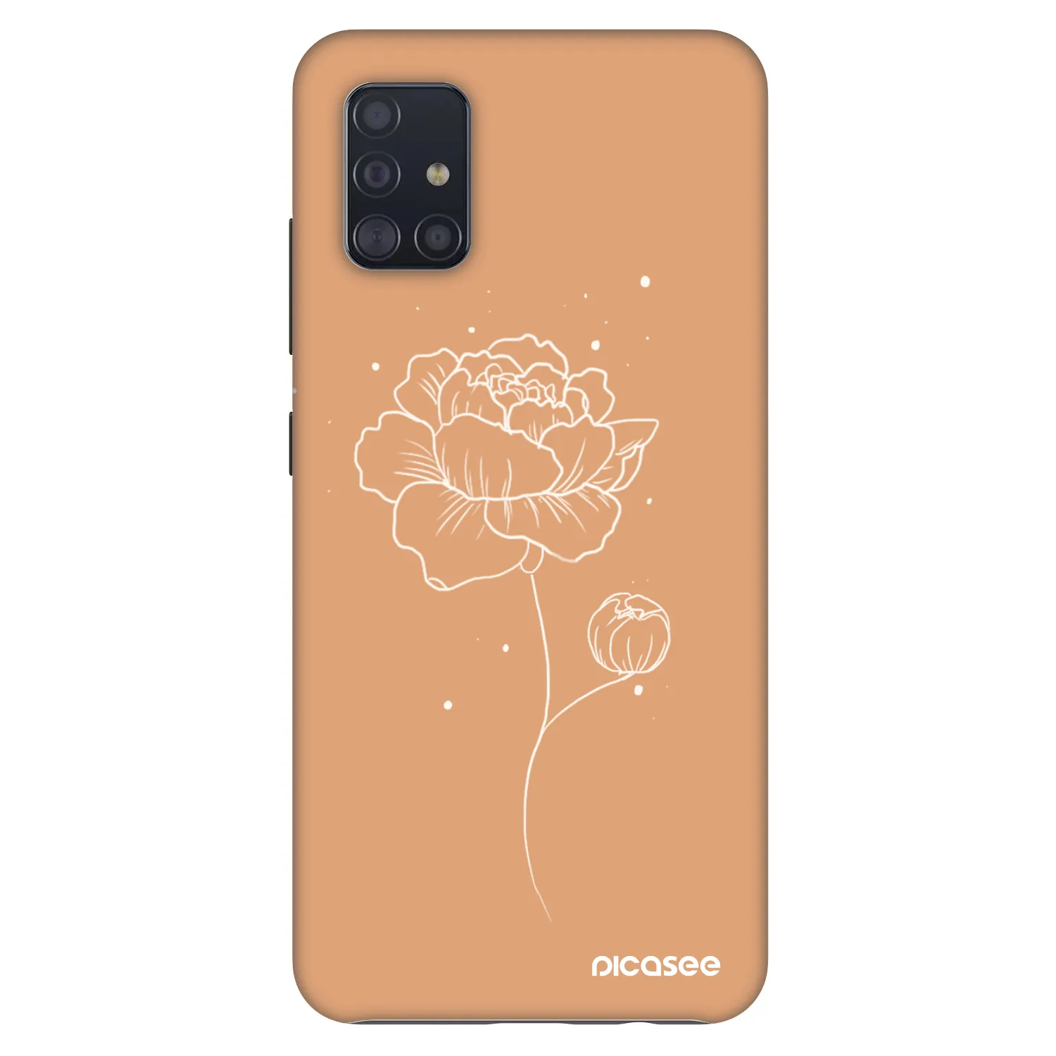 Picasee Fashion Case pre Samsung Galaxy A51 A515F - Peonies
