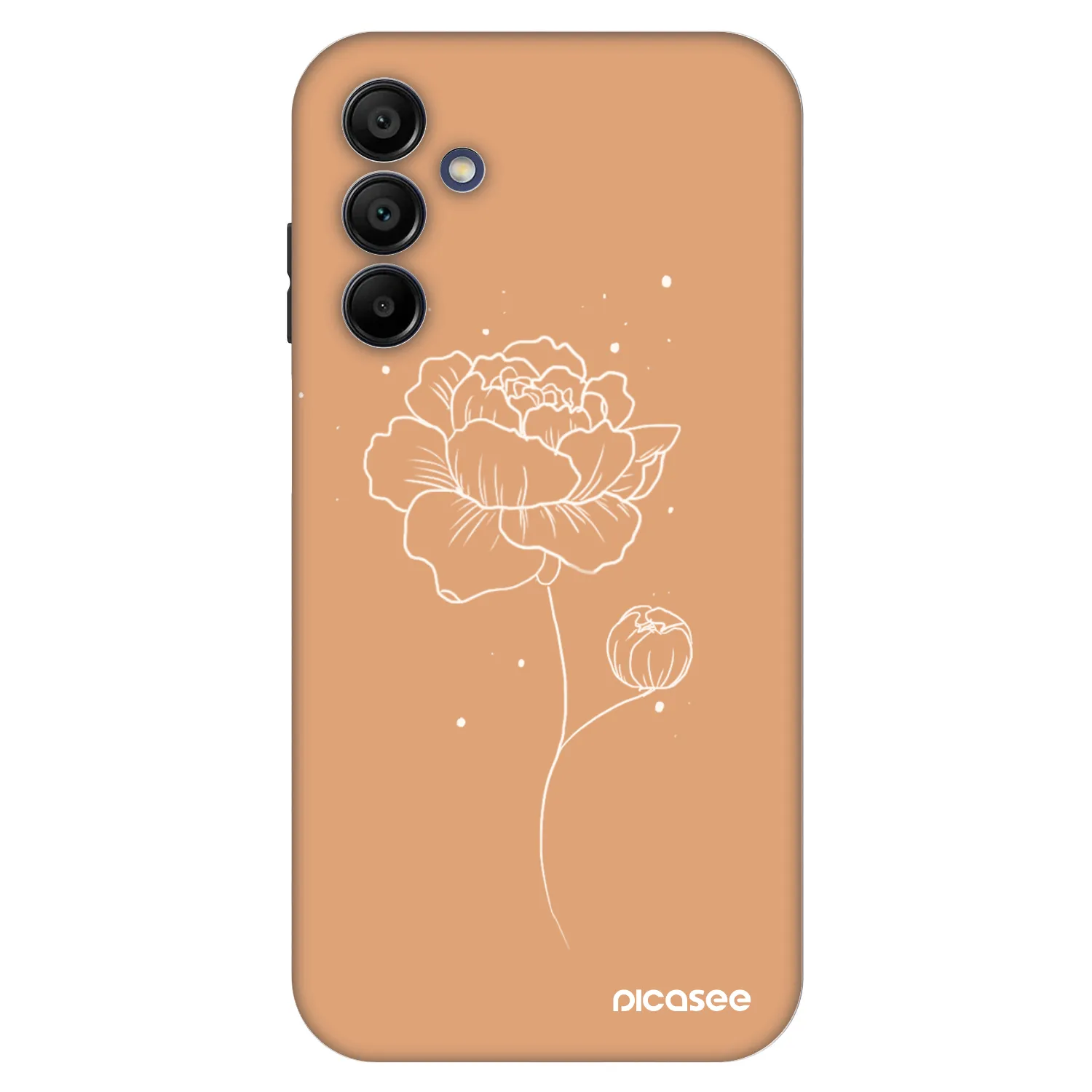 Picasee Fashion Case pre Samsung Galaxy A15 A156B 5G - Peonies