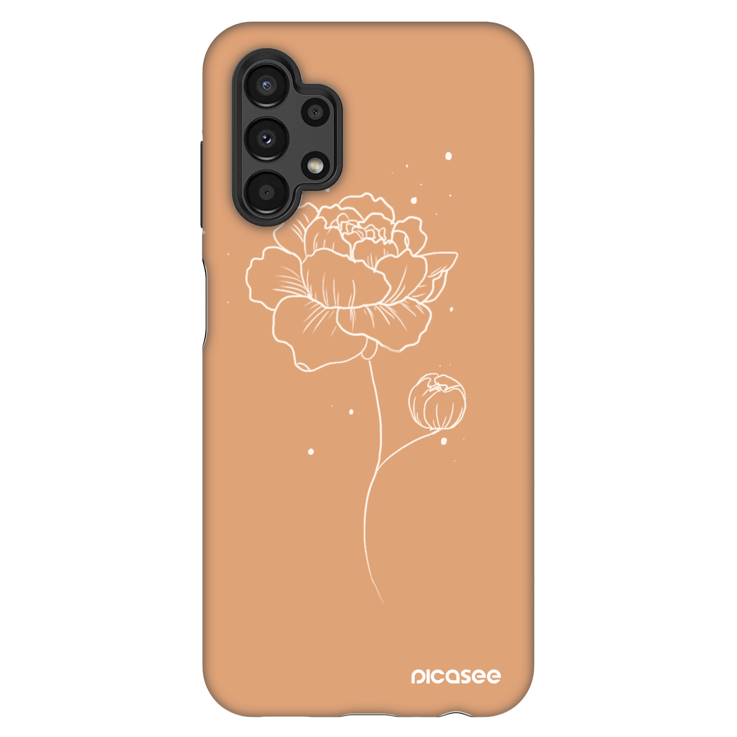 Picasee Fashion Case pre Samsung Galaxy A13 4G A135 - Peonies