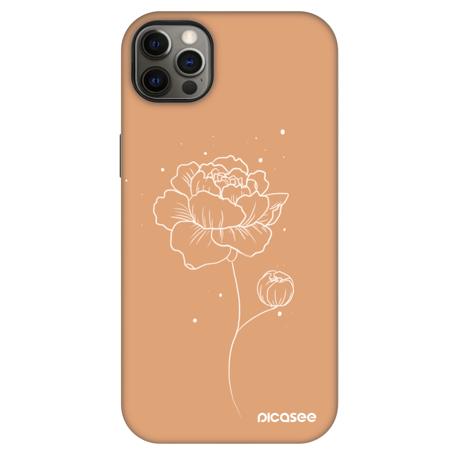 Fashion Case MagSafe pre Apple iPhone 12 Pro Max - Peonies