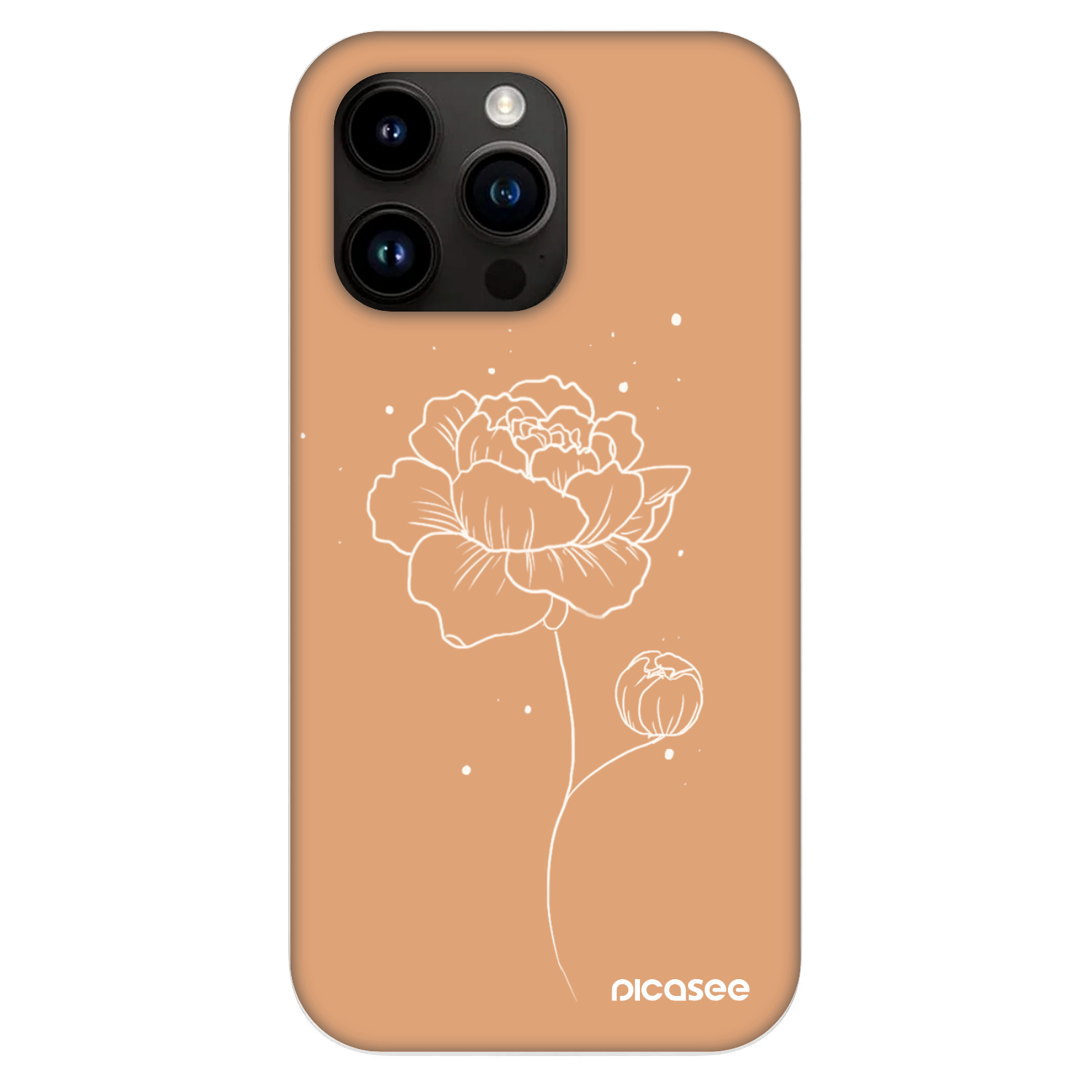 Picasee Fashion Case MagSafe pre Apple iPhone 13 Pro - Peonies