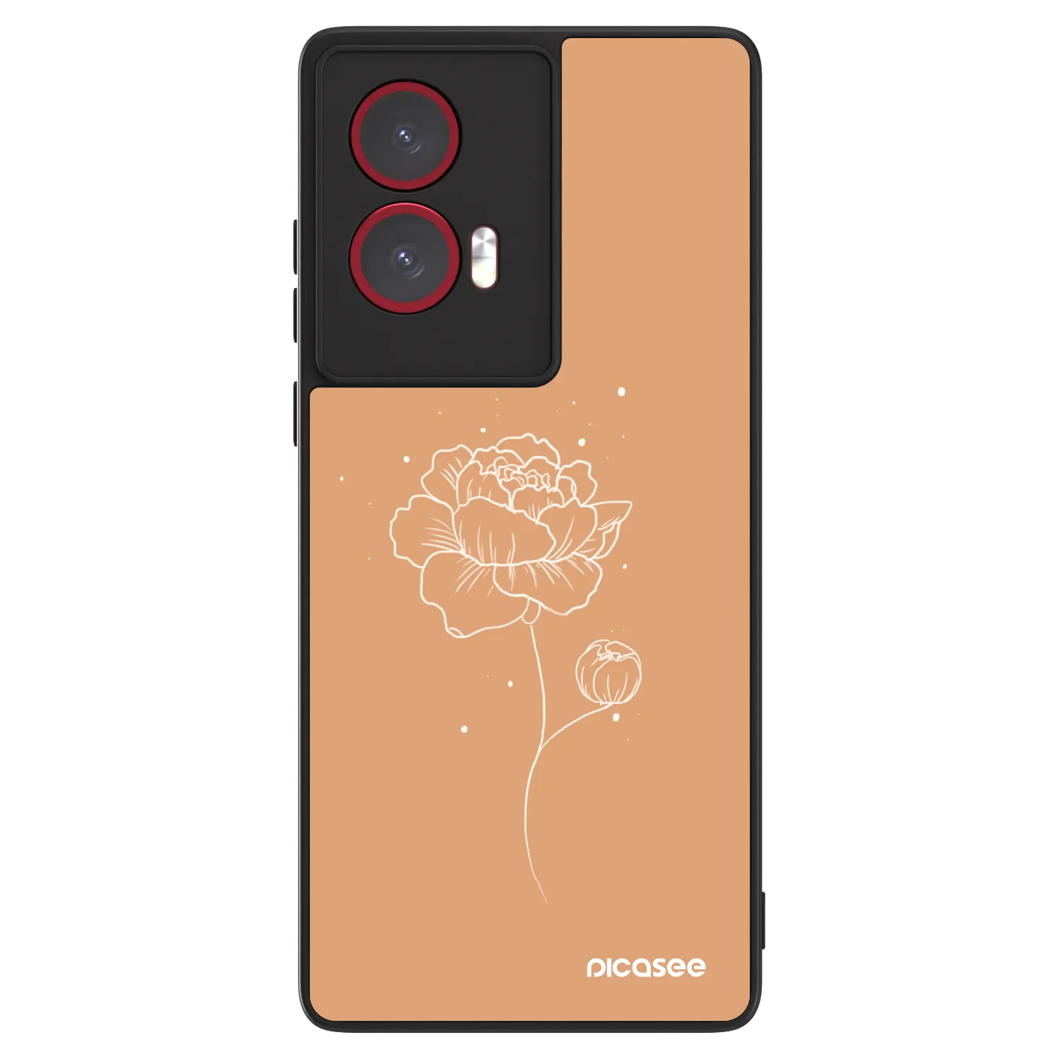 ULTIMATE CASE pro Motorola Edge 50 Fusion - Peonies