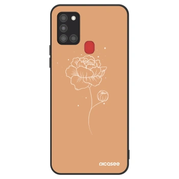 Obal pre Samsung Galaxy A21s - Peonies
