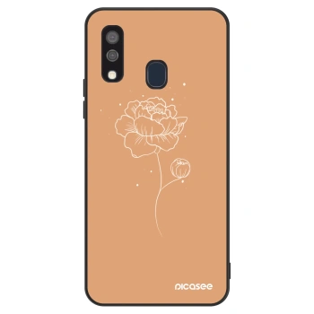 Obal pre Samsung Galaxy A40 A405F - Peonies