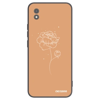 Picasee silikónový čierny obal pre Realme C11 (2021) - Peonies
