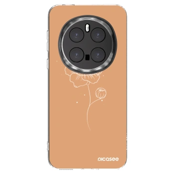Picasee silikónový prehľadný obal pre Honor Magic7 Pro 5G - Peonies