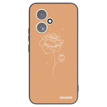 Picasee silikónový čierny obal pre Honor 400 5G - Peonies