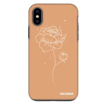 Obal pre Apple iPhone X/XS - Peonies