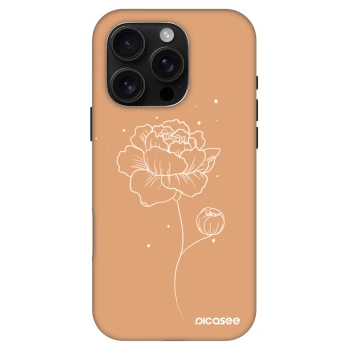 Picasee Fashion Case MagSafe pre Apple iPhone 16 Pro - Peonies