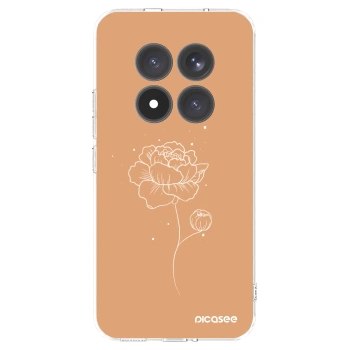 Picasee silikónový prehľadný obal pre Xiaomi Redmi Note 15 Pro+ - Peonies
