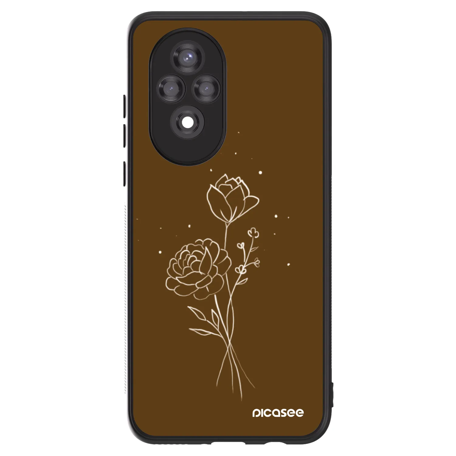 ULTIMATE CASE pro Honor 200 5G - Brown flowers