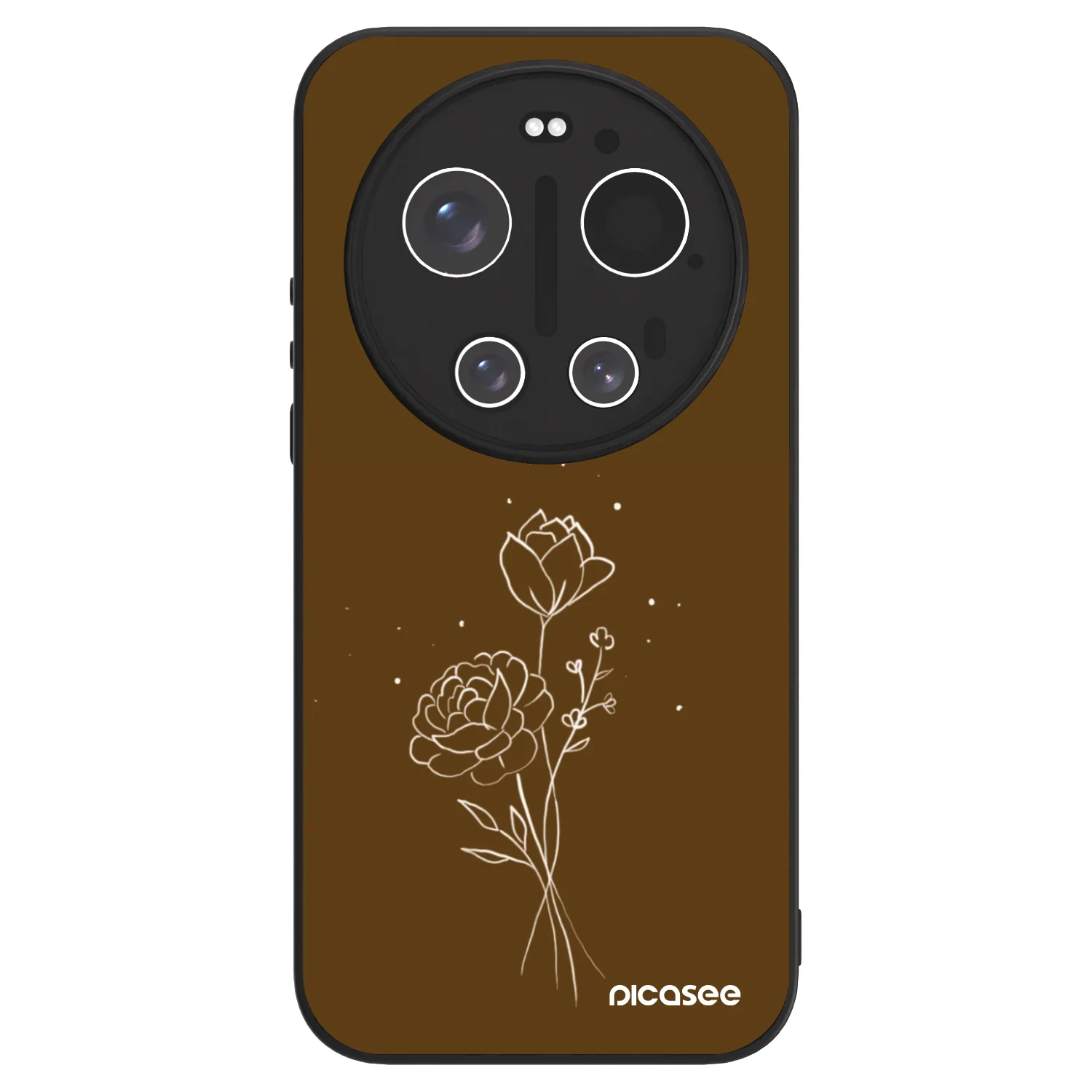 Picasee ULTIMATE CASE pro Xiaomi 17 Ultra - Brown flowers