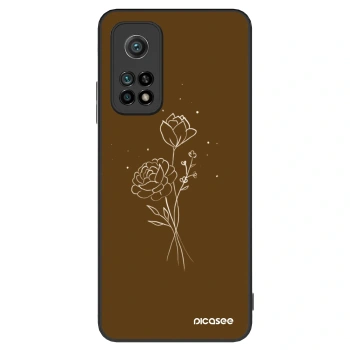 Obal pre Xiaomi Mi 10T Pro - Brown flowers