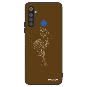 Obal pre Realme 5 - Brown flowers