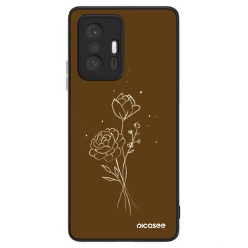 Picasee ULTIMATE CASE pro Xiaomi 11T - Brown flowers